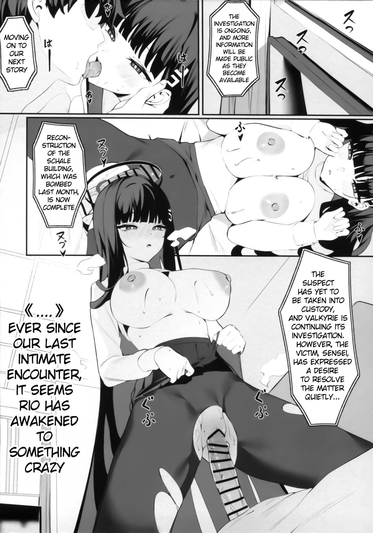 Hentai Manga Comic-President Rio's Apology Sex 2-Read-3